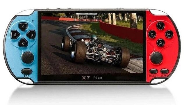 PSP X7 Plus приставка 5,1" MP5 8Gb 10000 ігор від компанії АВТОСТИЛЬ - фото 1