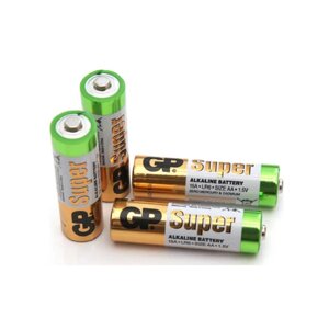 Лужні батарейки GP Super Alkaline AA 1.5V 15A-U4 4шт