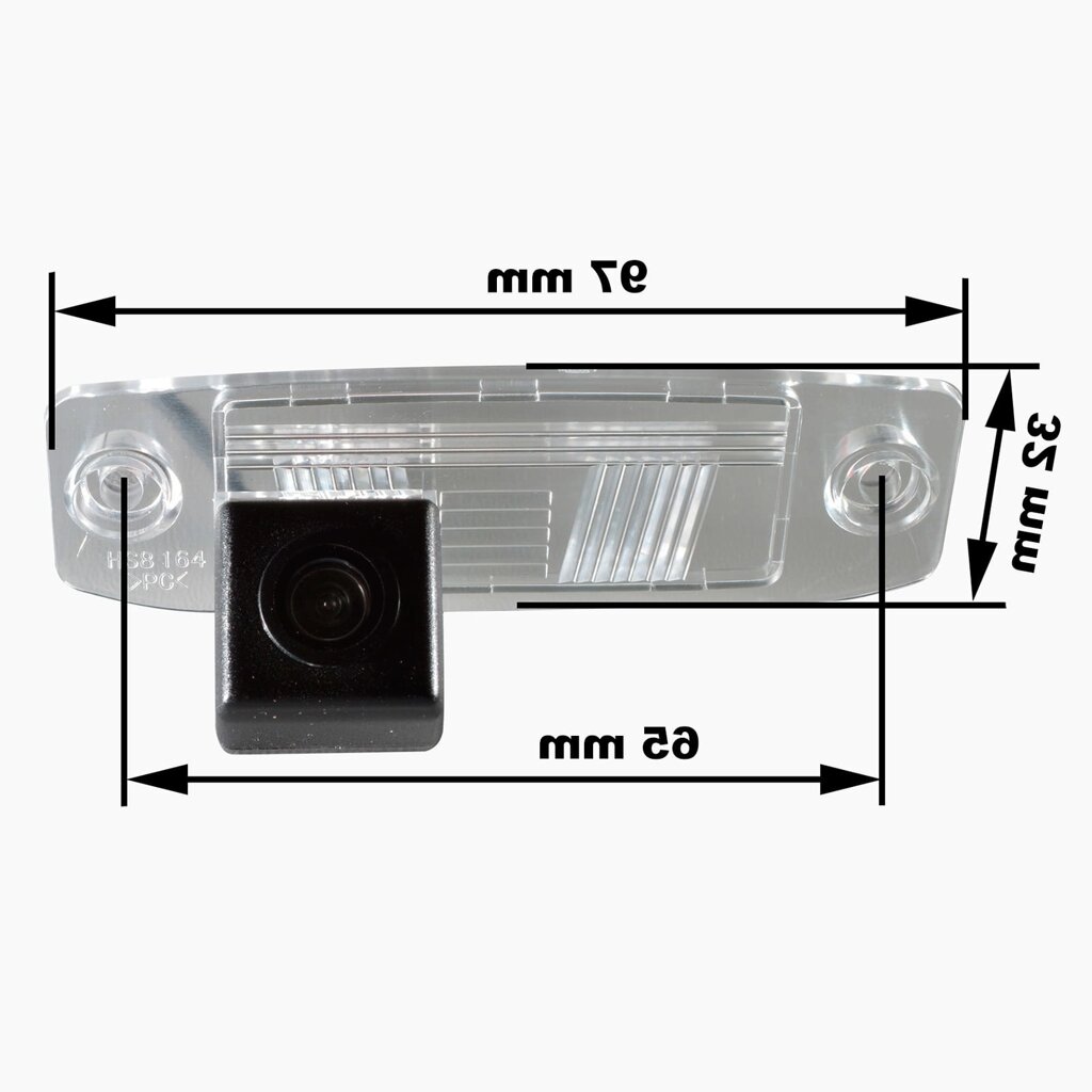 Штатна камера заднього виду TORSSEN HC164-MC720HD-ML активна розмітка від компанії АВТОСТИЛЬ - фото 1