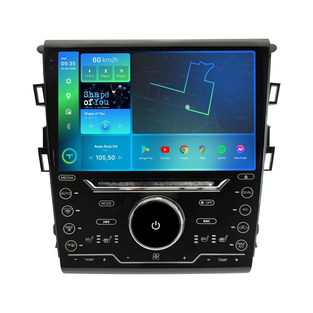 Штатна магнітола Torssen 2K Ford Fusion/Mondeo 2013-2019 з кнопками F9332 4G Carplay DSP від компанії АВТОСТИЛЬ - фото 1