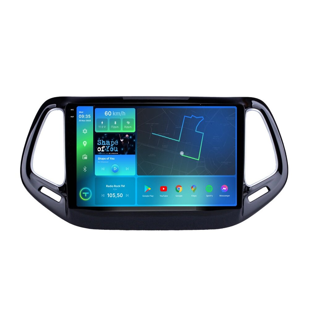 Штатна магнітола Torssen 2K Jeep Compas 17- F106128 4G Carplay DSP від компанії АВТОСТИЛЬ - фото 1