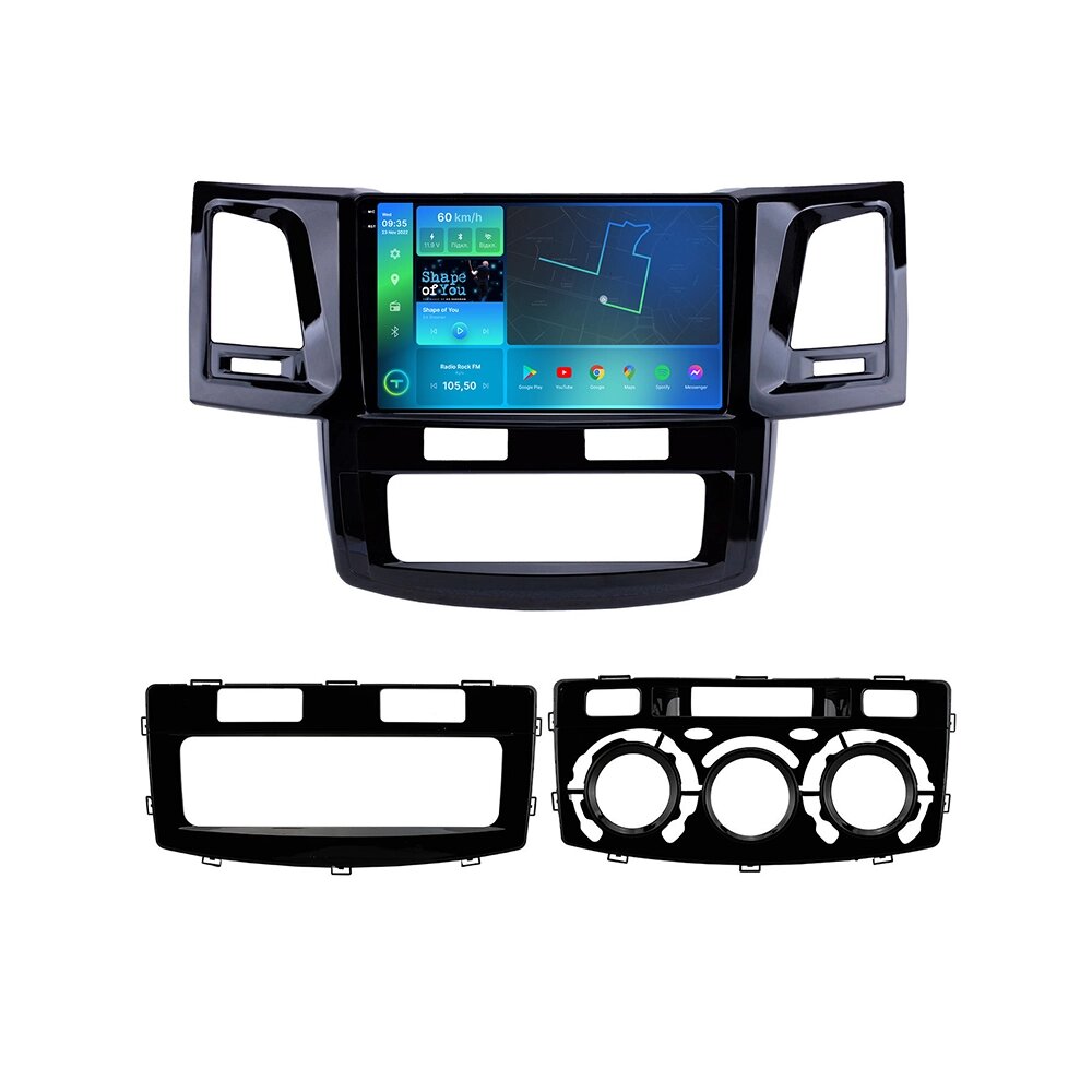 Штатна магнітола Torssen 2K Toyota Hilux 12 climate F9232 4G Carplay DSP від компанії АВТОСТИЛЬ - фото 1