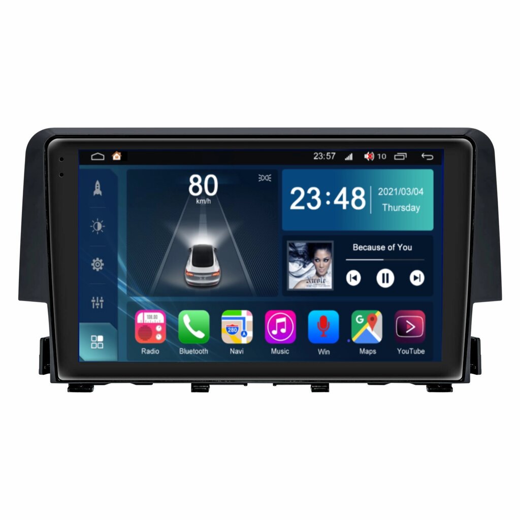 Штатна магнітола Torssen Honda Civic 16-18 F9232 4G Carplay DSP від компанії АВТОСТИЛЬ - фото 1