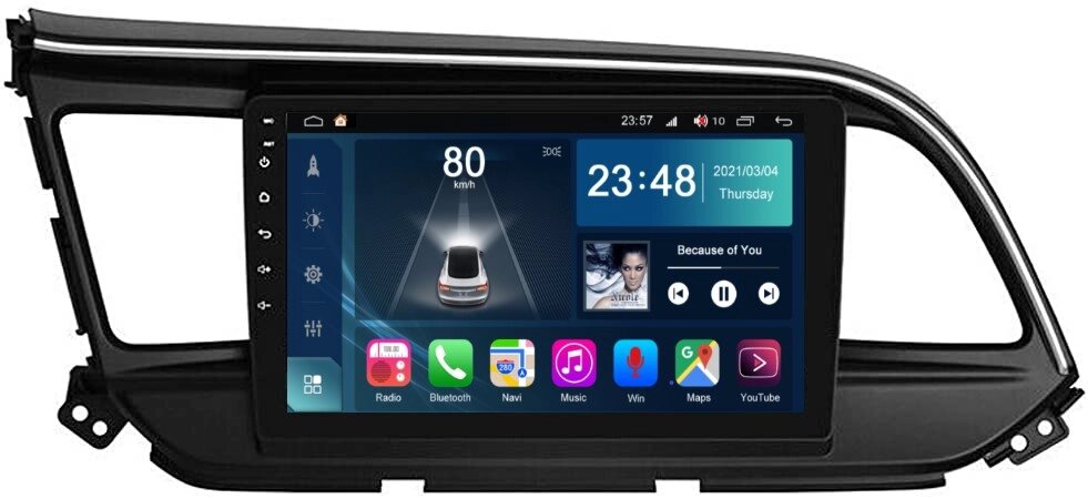 Штатна магнітола Torssen Hyundai Elantra 19+ F9232 4G Carplay DSP від компанії АВТОСТИЛЬ - фото 1