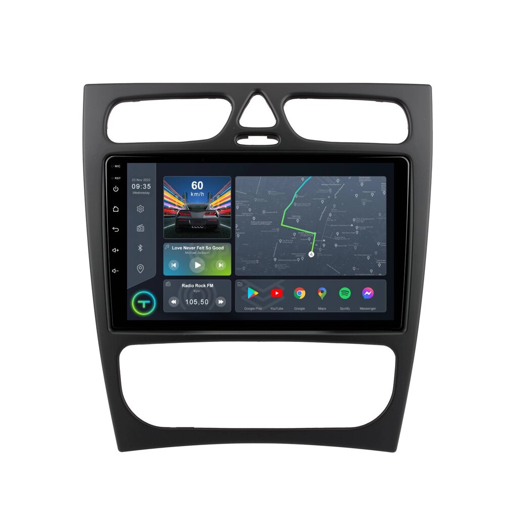 Штатна магнітола Torssen Mercedes C-klasse (W203) 2000-2004 F9232 4G Carplay DSP від компанії АВТОСТИЛЬ - фото 1