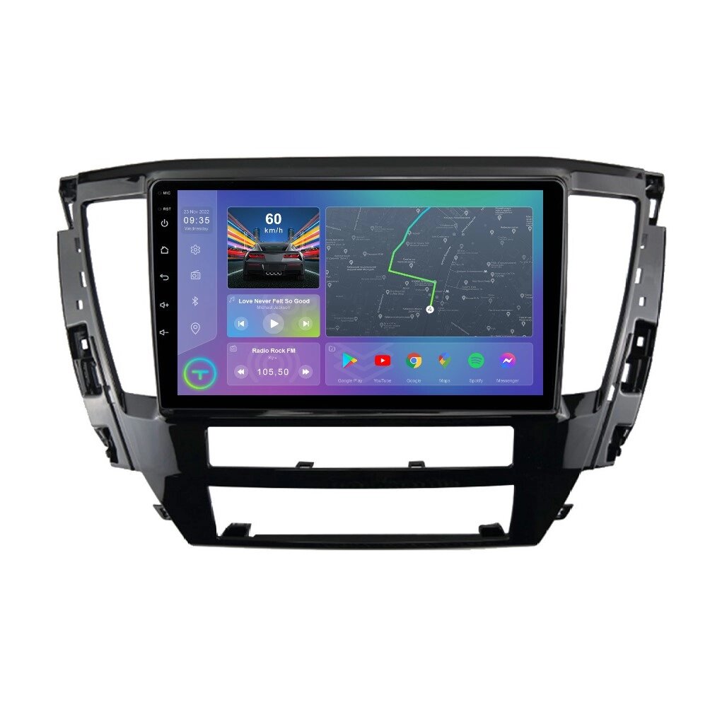 Штатна магнітола Torssen Mitsubishi Pajero Sport 2020+ F96128 4G Carplay DSP від компанії АВТОСТИЛЬ - фото 1