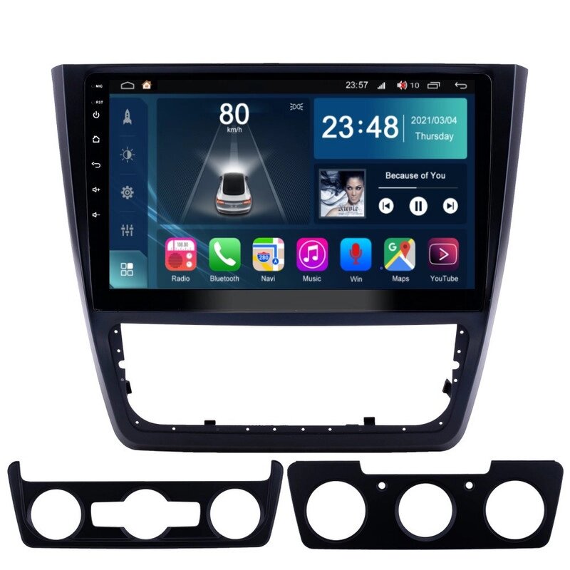 Штатна магнітола Torssen Skoda Yeti Conditioneer F10332 4G Carplay від компанії АВТОСТИЛЬ - фото 1