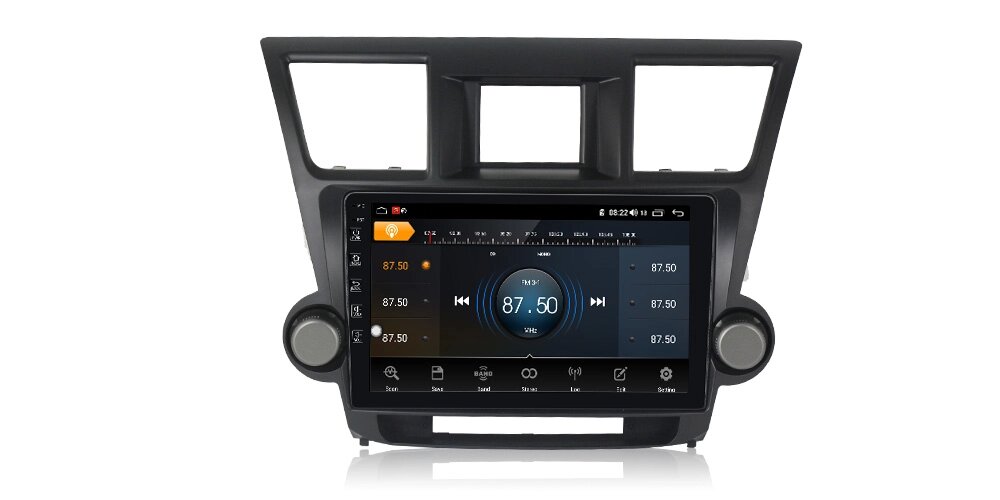 Штатна магнітола Torssen Toyota Highlander XU 40 2010-2016 F10332 4G Carplay без крутилок від компанії АВТОСТИЛЬ - фото 1