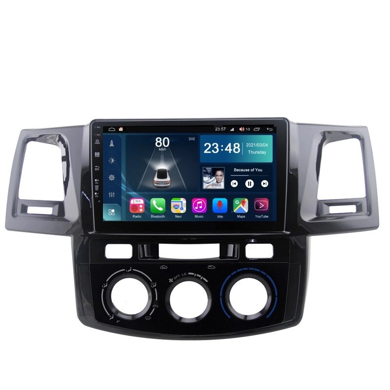 Штатна магнітола Torssen Toyota Hilux 12 Conditioneer F9332 4G Carplay від компанії АВТОСТИЛЬ - фото 1