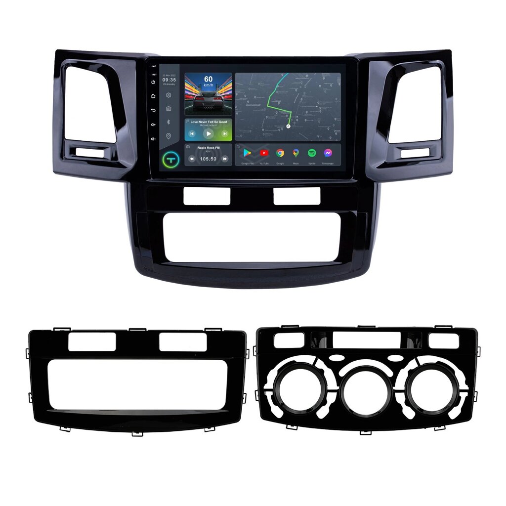 Штатна магнітола Torssen Toyota Hilux 12 Conditioner F9232 4G Carplay DSP від компанії АВТОСТИЛЬ - фото 1