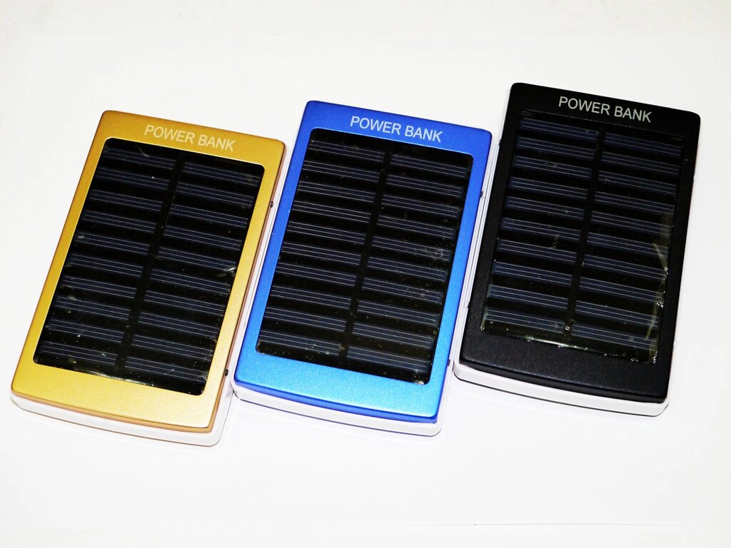 Solar Power Bank 30000mAh з сонячною батареєю від компанії АВТОСТИЛЬ - фото 1