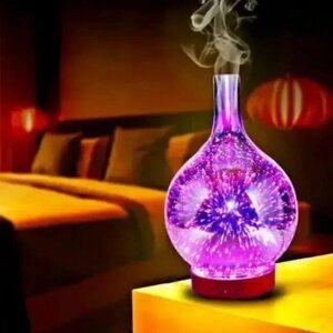 Скляний Зволожувач повітря у формі вази star light