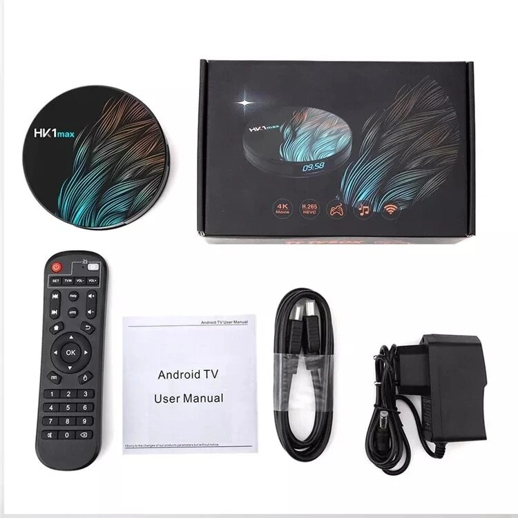 TV Box HK1 Max 4Gb/32GB Android 9.0 Смарт приставка від компанії АВТОСТИЛЬ - фото 1