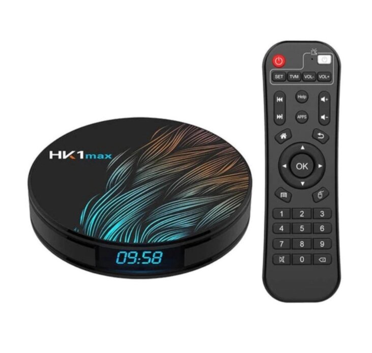 TV Box HK1 Max 4Gb/64GB Android 9.0 Смарт приставка від компанії АВТОСТИЛЬ - фото 1