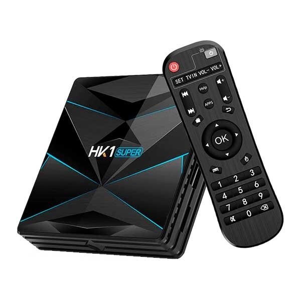 TV Box HK1 Super 4Gb/32GB Android 9.0 Смарт приставка від компанії АВТОСТИЛЬ - фото 1