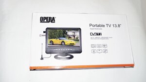 TV Opera 1002 10" Портативний телевізор з Т2 USB SD HDMI