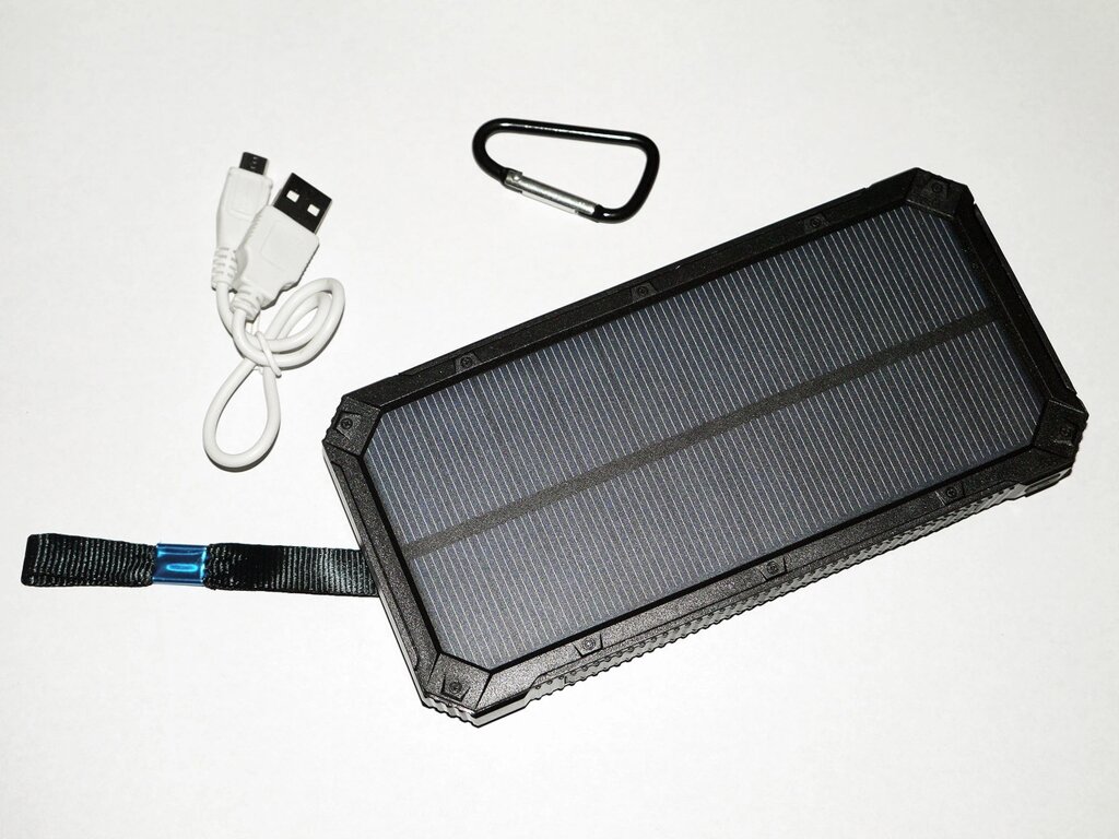 UKC 32800 mAh Solar Charger Power Bank Сонячне зарядний пристрій від компанії АВТОСТИЛЬ - фото 1