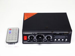 Підсилювач BM AUDIO BM-700BT USB блютуз 300W+300W 2х канальний