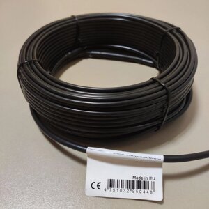 Тонкий нагрівальний кабель Flex EHC-17.5/40 (4,0-5,0 м2) кабельна тепла підлога обігрів полу електричний