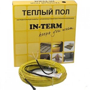 Електрична тепла підлога In-Therm 350 Вт (1,7-2,0 м2) тонкий нагрівальний кабель під плитку In Term