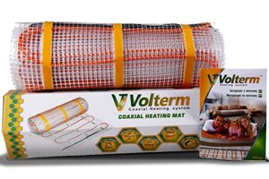 Електрична тепла підлога Volterm Classic Mat 450 Вт (3,2м2) мати для теплого пола опалення будинку