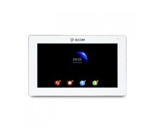 7-дюймовий HD відеодомофон BCOM BD-770FHD/T-White з підтримкою Tuya Smart та Wi-Fi модулем