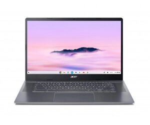 Acer ноутбук chromebook CB515-2H 15 FHD IPS, intel i3-1315U, 8GB, F512GB, UMA, chromeos, сірий