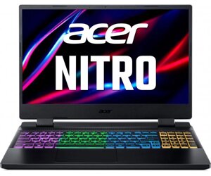 Acer ноутбук nitro 5 AN515-58 15.6 FHD IPS, intel i7-12650H, 16GB, F512GB, NVD4050-6, lin, чорний