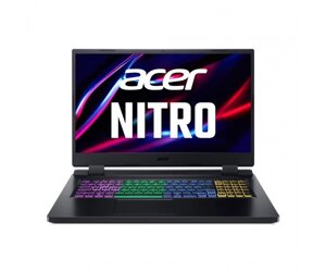 Acer ноутбук nitro 5 AN517-55 17.3 FHD IPS, intel i7-12650H, 16GB, F1tb, NVD4060-8, lin, чорний