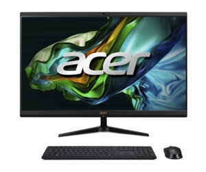 Acer Персональний комп'ютер моноблок Aspire C27-1800 27 FHD, Intel i3-1305U, 8GB, F512GB, UMA, WiFi, кл+м, без ОС,