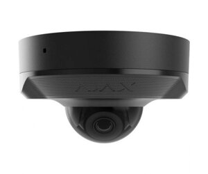 Ajax IP-Камера дротова DomeCam Mini, 5мп, 2.8мм, Poe, True WDR, IP 65, ІЧ 30м, аудіо, кут огляду 100° до 110°міні