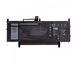 Акумулятор для ноутбуків DELL Latitude 9510 (N7HT0) 7.6V 6500mAh (original)