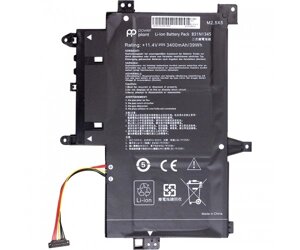 Акумулятор PowerPlant для ноутбуків ASUS Transformer Book Flip TP500L (B31N1345) 11.4V 3400mAh