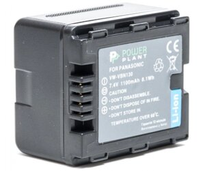 Акумулятор PowerPlant Panasonic VW-VBN130 1100mAh