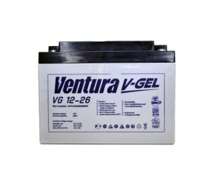 Акумуляторна батарея Ventura VG 12-26 Gel 12V 26Ah (175*166*125мм), Q1