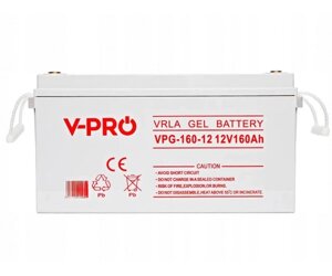 Акумуляторна гелева батарея Volt Polska VRLA GEL 12V 160Ah (VPG-160-12) (6AKUGEL160) 43кг.