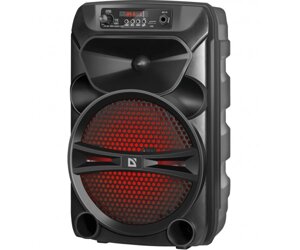 Акустична система 1.0 defender G110 12W, light/BT/FM/USB/LED/AUX