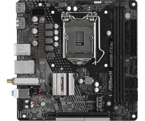 Asrock H410M-ITX/AC/REF (1200/H410, 2*DDR4, 1xpciex16, HDMI/DP, 4xsataііі, M. 2, glan, wifi, 7.1ch, mi