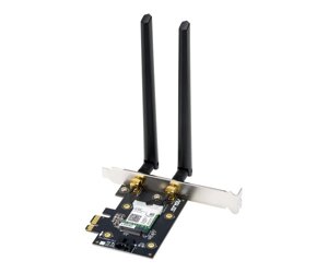 ASUS адаптер wifi PCE-AX3000 AX3000, PCI-express x1, BT5.0