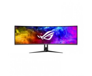 ASUS монітор 49 ROG swift PG49WCD HDMI, DP, USB-C, 4xusb, MM, OLED, 5120x1440, 32:9, 144hz