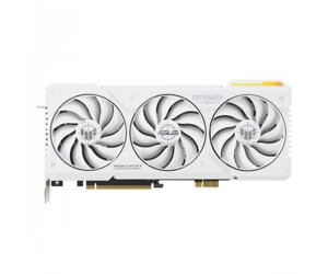 ASUS відеокарта geforce RTX 4070 ti SUPER 16GB GDDR6x OC білий TUF-RTX4070TIS-O16G-BTF-WHITE