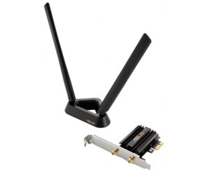 ASUS wifi-адаптер PCE-AXE59BT bluetooth 5.2 PCI express WPA3 OFDMA MU-MIMO