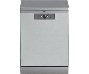 Beko Посудомийна машина, 15компл., A, 60см, дисплей, 3й кошик, нерж