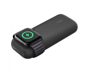 Belkin Акумулятор портативний літій-іонний Power Belkin 10000mAh 20W Apple Watch Black