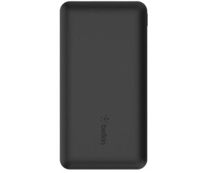 Belkin портативний зарядний пристрій 10000mah, 15W USB-C IN/OUT, microusb IN, USB-A OUT, black