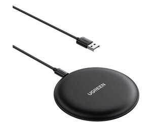 Бездротовий зарядний пристрій UGREEN CD186 Wireless Charging Pad ( Black )(UGR-15112)