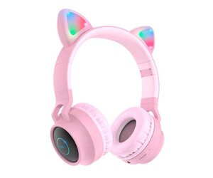 Бездротові навушники Bluetooth HOCO W27, Pink, Box