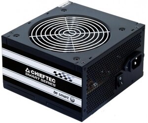 Блок живлення Chieftec 500W GPS-500A8, 120 mm, 20+4pin, 1x4pin, SATA х 3, Molex 2x4pin, 1x6+2pin, кабелі немодульні