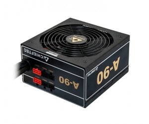 Блок живлення Chieftec 650W GDP-650C, 140 mm, 24pin, 1x4+4pin, SATA х 6, Molex 3x4pin, 2x6+2pin, кабелі модульні