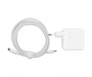 Блок живлення для ноутбуків PowerPlant APPLE 220V, 20V 30W 1.5A (USB Type-C)